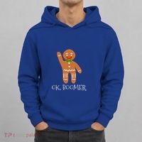 Ok Boomer Meme Millennials Gen Z Funny Xmas Gingerbread Gift Hoodie thumb 0