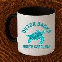 Outer Banks North Carolina NC Beach Coffee Mug thumb 2