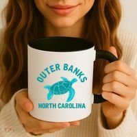 Outer Banks North Carolina NC Beach Coffee Mug thumb 3