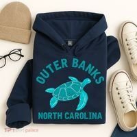 Outer Banks North Carolina NC Beach Hoodie thumb 4