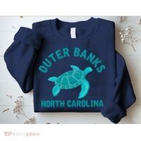 Outer Banks North Carolina NC Beach Sweatshirt thumb 2