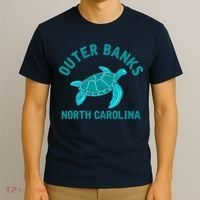 Outer Banks North Carolina NC Beach T-Shirt thumb 3