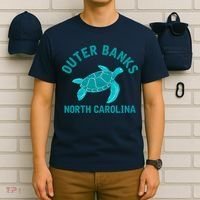 Outer Banks North Carolina NC Beach T-Shirt thumb 6