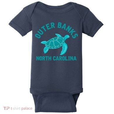 Outer Banks North Carolina NC Beach Baby Bodysuit