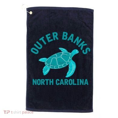 Outer Banks North Carolina NC Beach Golf Towel
