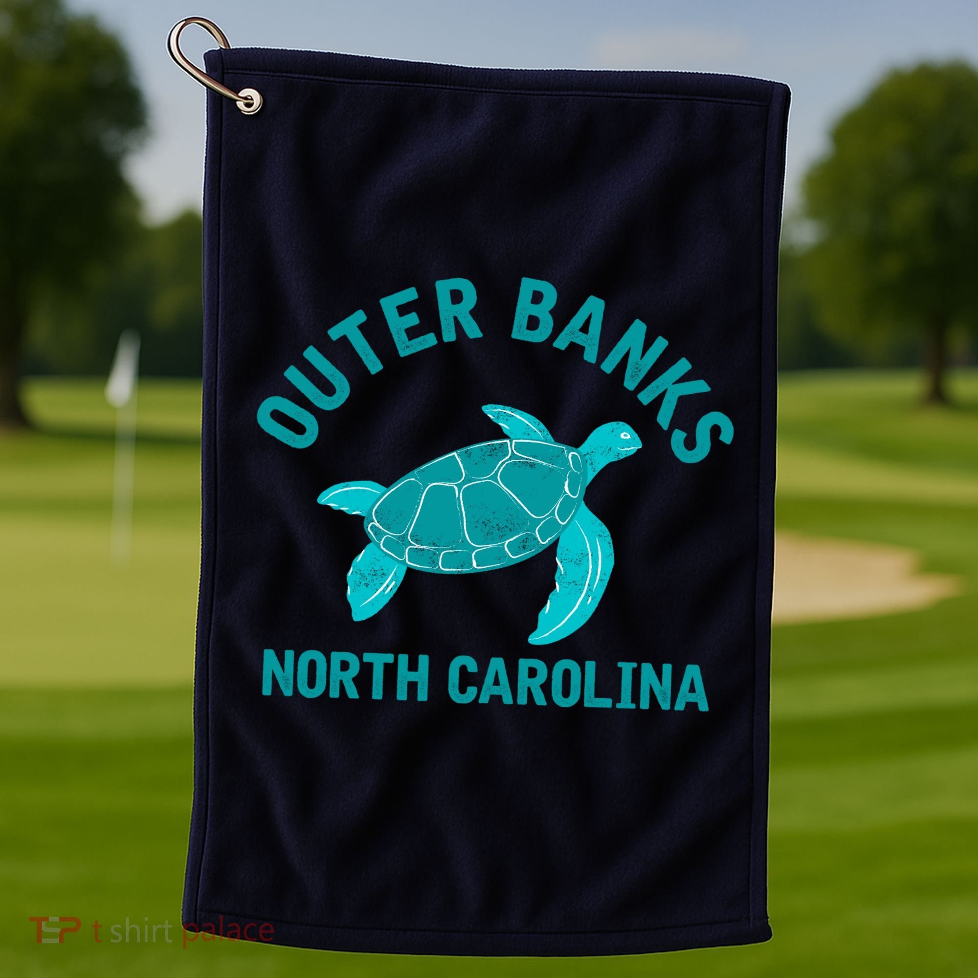 Outer Banks North Carolina NC Beach Golf Towel