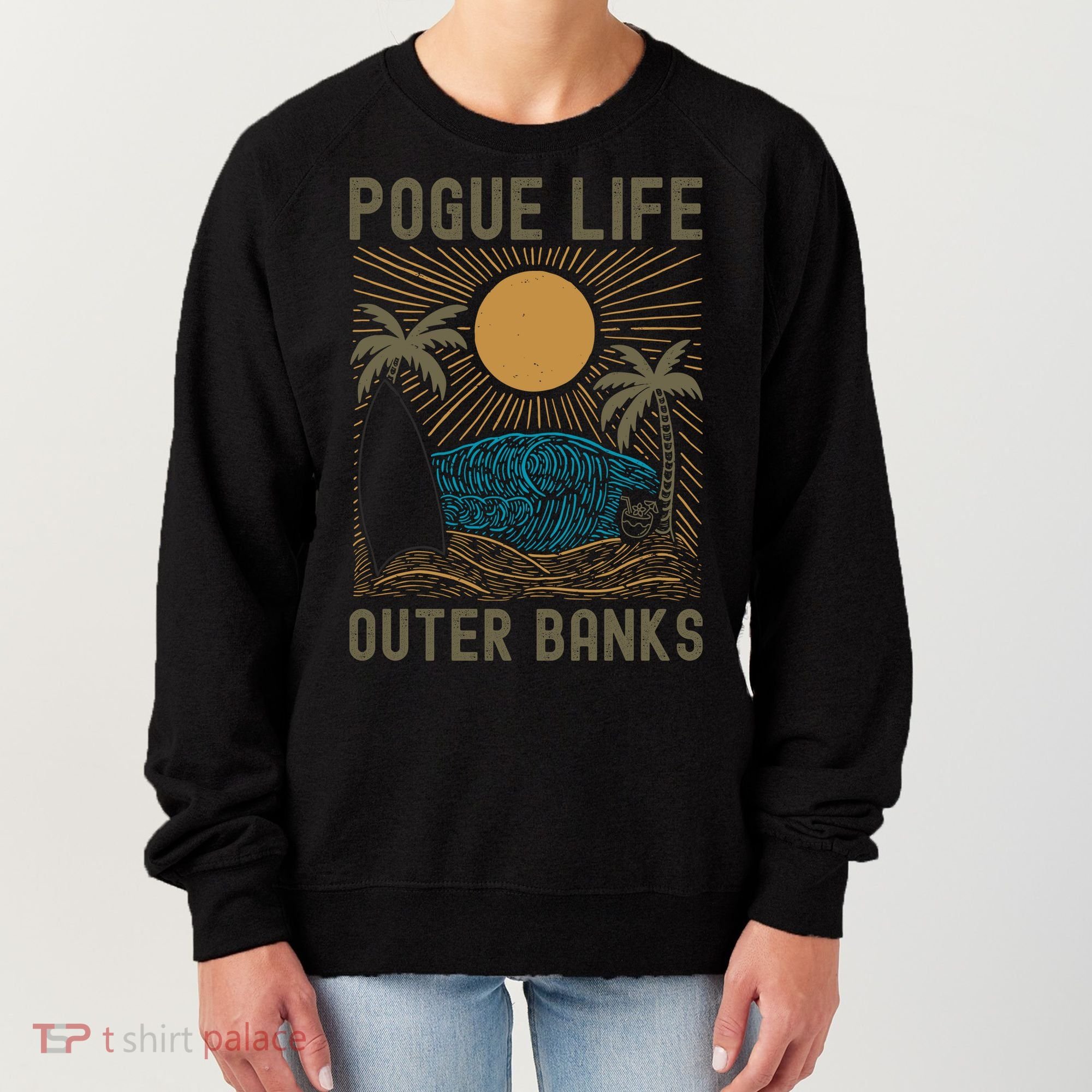 Outer Banks North Carolina NC Beach Women's Sweatshirt