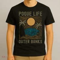Outer Banks North Carolina NC Beach T-Shirt thumb 3