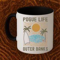 Outer Banks North Carolina NC Beach Coffee Mug thumb 2