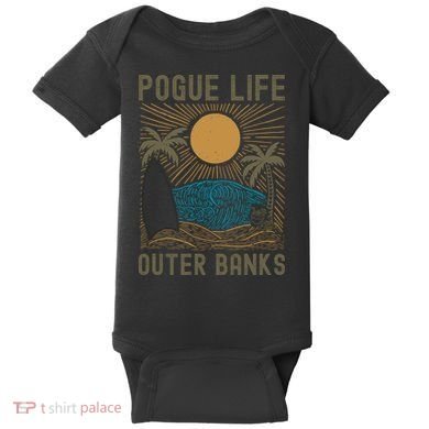 Outer Banks North Carolina NC Beach Baby Bodysuit
