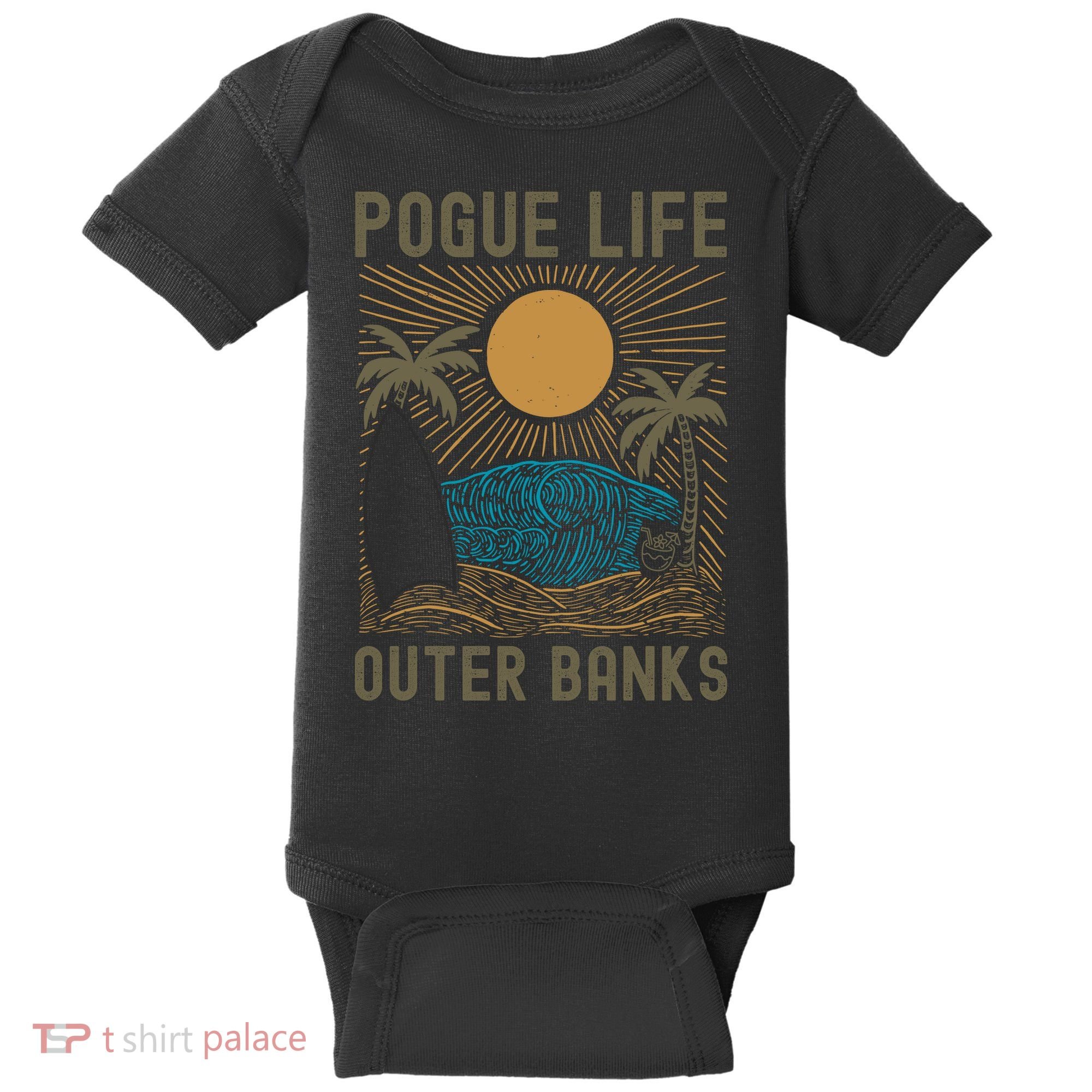 Outer Banks North Carolina NC Beach Baby Bodysuit