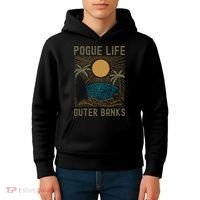 Outer Banks North Carolina NC Beach Kids Hoodie thumb 4