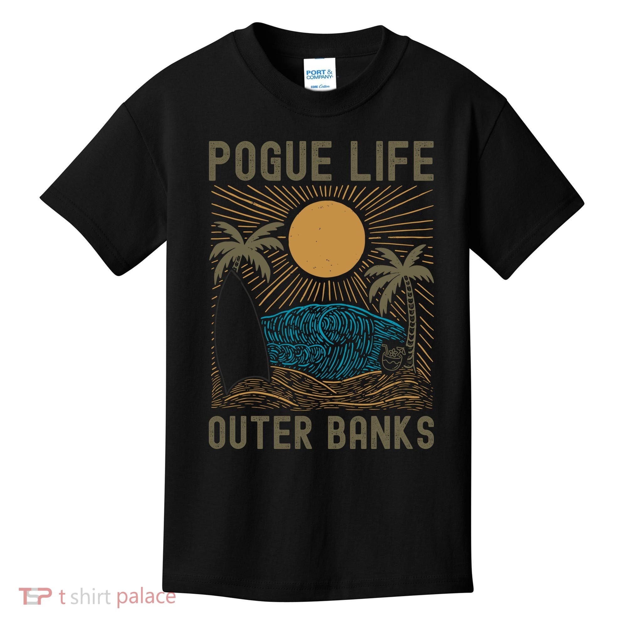 Outer Banks North Carolina NC Beach Kids T-Shirt