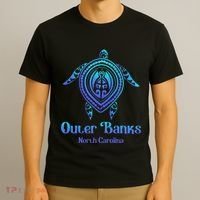Outer Banks North Carolina Souvenir OBX NC Sea Turtle T-Shirt thumb 3
