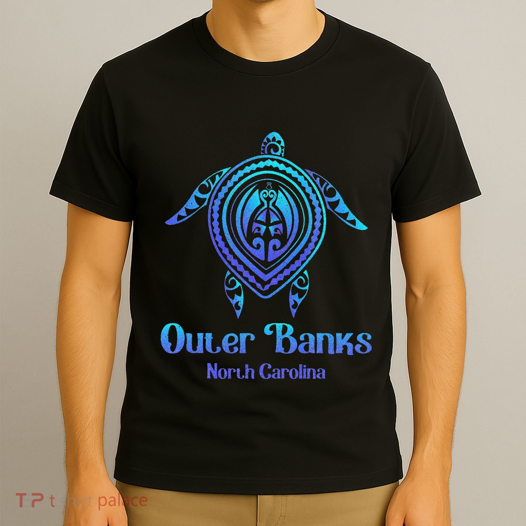 Outer Banks North Carolina Souvenir OBX NC Sea Turtle T-Shirt