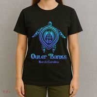 Outer Banks North Carolina Souvenir OBX NC Sea Turtle T-Shirt thumb 4