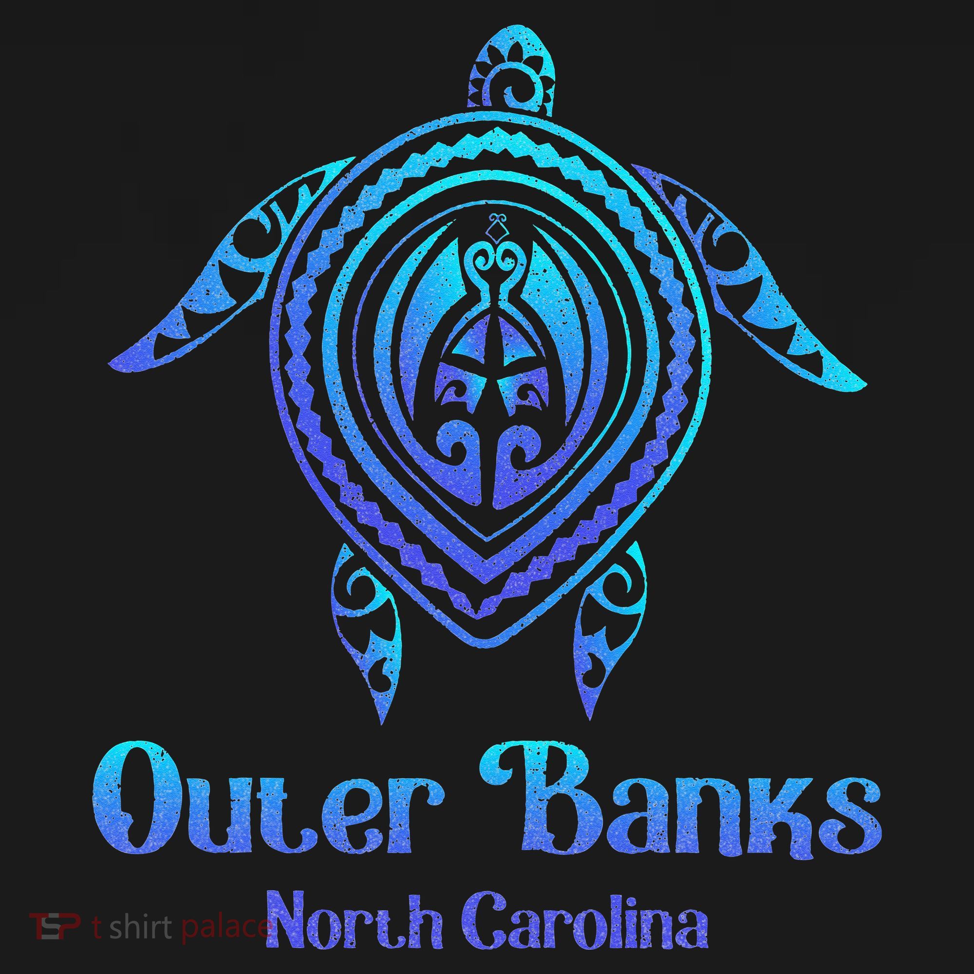 Outer Banks North Carolina Souvenir OBX NC Sea Turtle T-Shirt