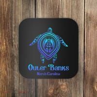 Outer Banks North Carolina Souvenir OBX NC Sea Turtle Coaster thumb 0