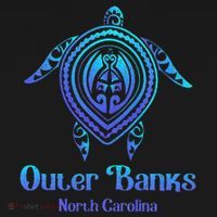 Outer Banks North Carolina Souvenir OBX NC Sea Turtle Women's Hoodie thumb 2