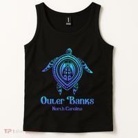 Outer Banks North Carolina Souvenir OBX NC Sea Turtle Tank Top thumb 2