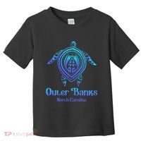 Outer Banks North Carolina Souvenir OBX NC Sea Turtle Toddler T-Shirt thumb 0