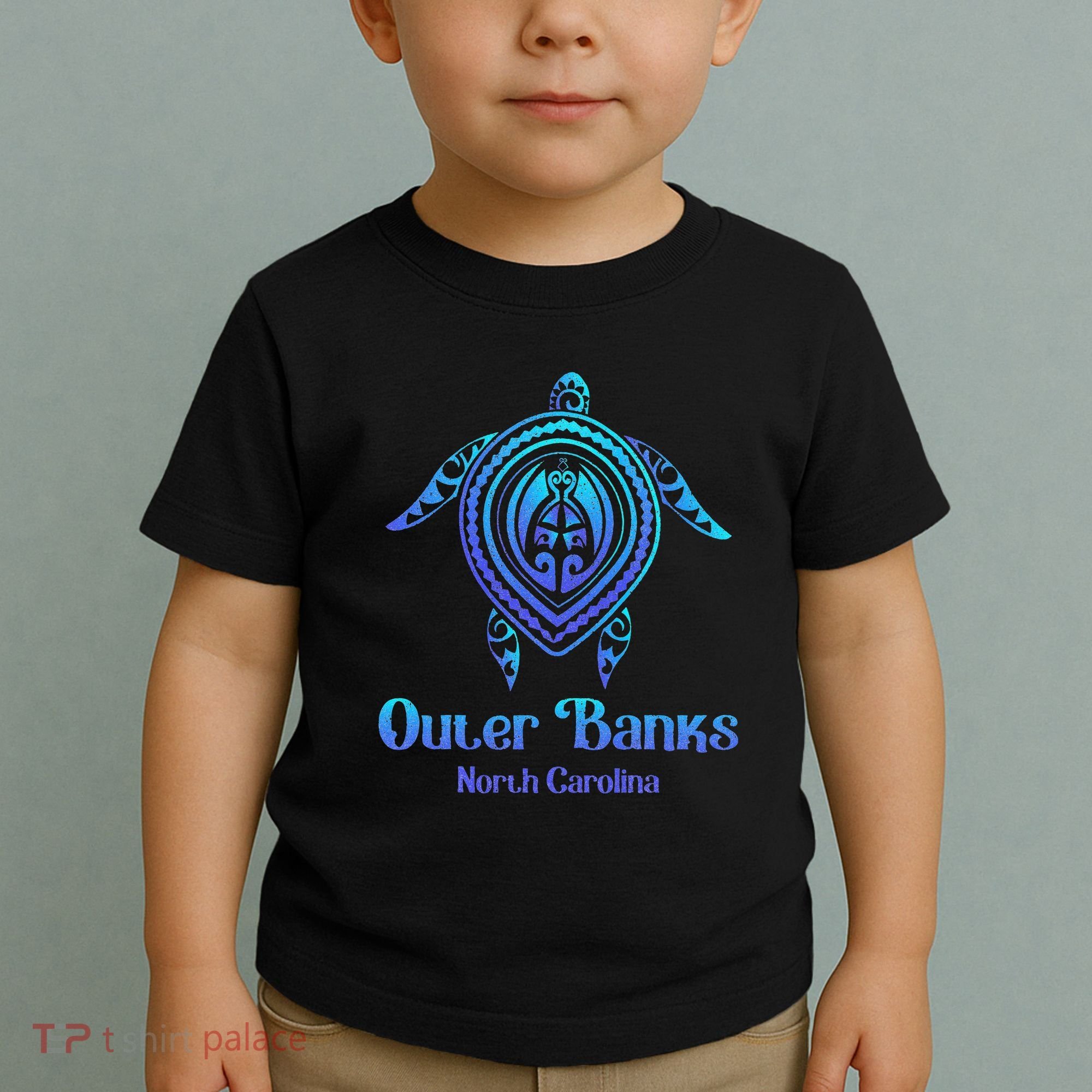 Outer Banks North Carolina Souvenir OBX NC Sea Turtle Toddler T-Shirt