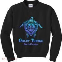 Outer Banks North Carolina Souvenir OBX NC Sea Turtle Kids Sweatshirt thumb 0