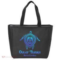Outer Banks North Carolina Souvenir OBX NC Sea Turtle Tote Bag thumb 0