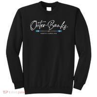 Outer Banks North Carolina Oars Graphic Sweatshirt thumb 0