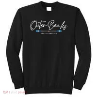 Outer Banks North Carolina Oars Graphic Sweatshirt thumb 0