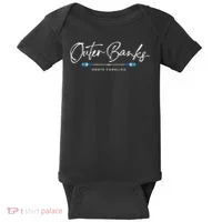 Outer Banks North Carolina Oars Graphic Baby Bodysuit thumb 0