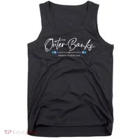 Outer Banks North Carolina Oars Graphic Tank Top thumb 0