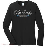 Outer Banks North Carolina Oars Graphic Women's Long Sleeve Shirt thumb 0