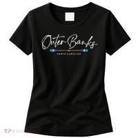Outer Banks North Carolina Oars Graphic Women's T-Shirt thumb 0