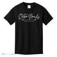 Outer Banks North Carolina Oars Graphic Kids T-Shirt thumb 0