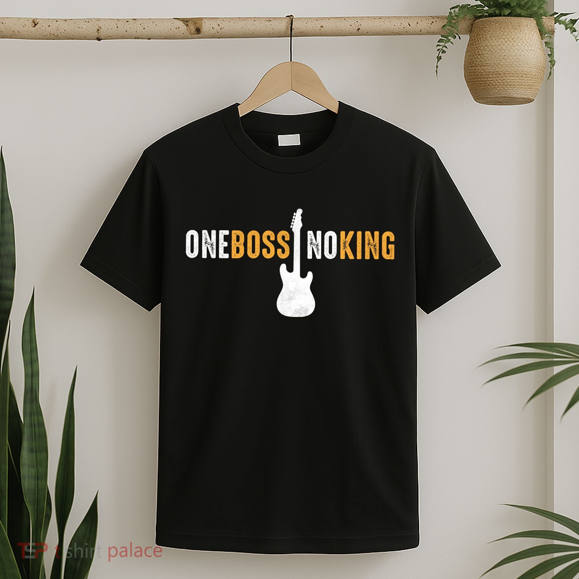 One Boss No King Guitar T-Shirt