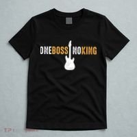 One Boss No King Guitar T-Shirt thumb 5