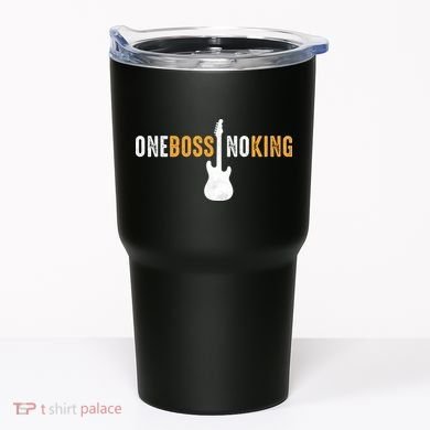 One Boss No King Guitar Tumbler