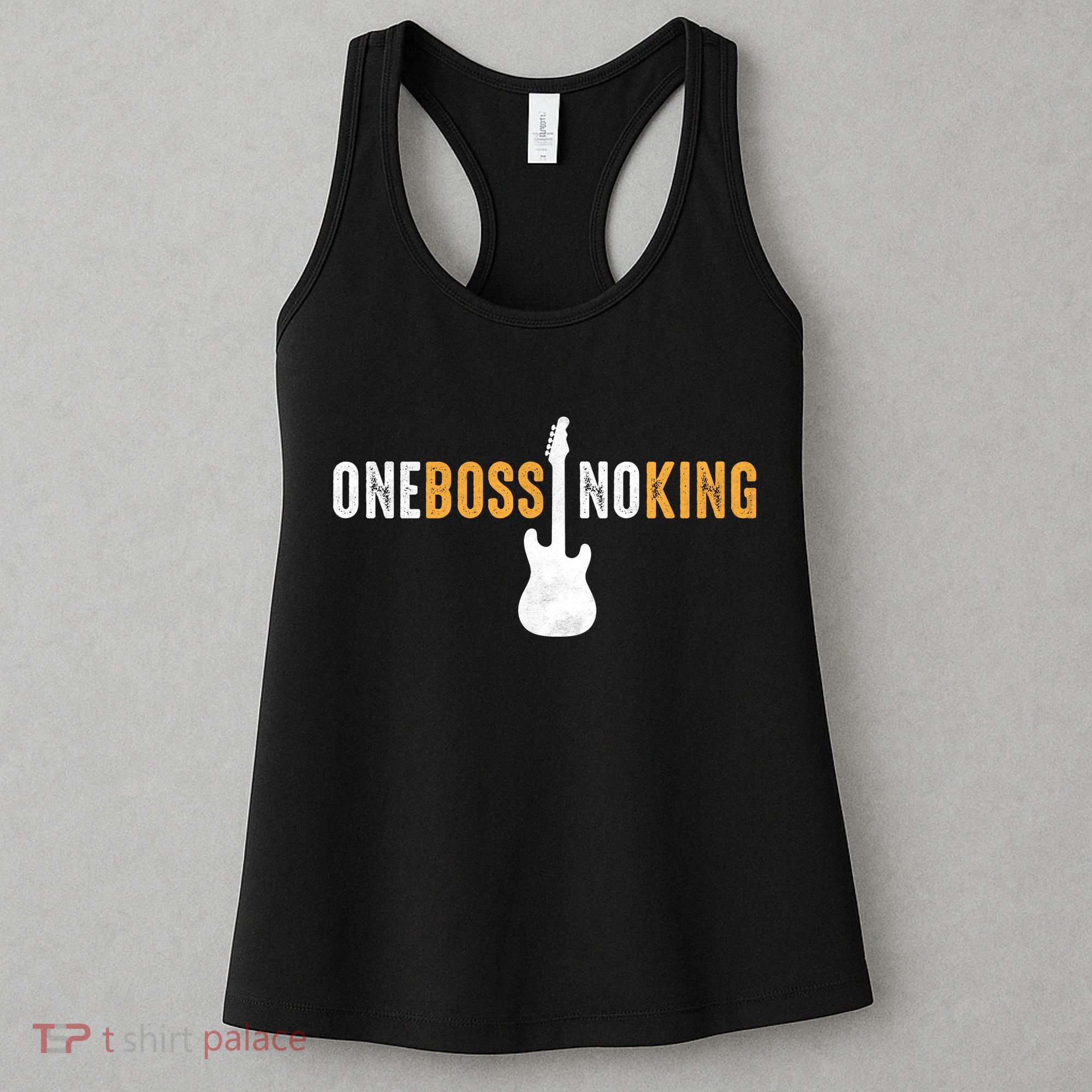 One Boss No King Guitar Women's Tank Top