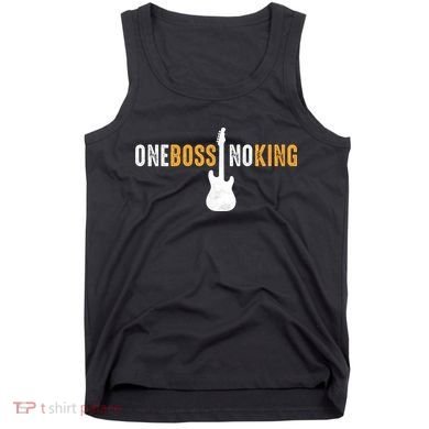 One Boss No King Guitar Tank Top