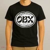 Outer Banks North Carolina Obx Beach Summer Travel Vintage Gift T-Shirt thumb 3