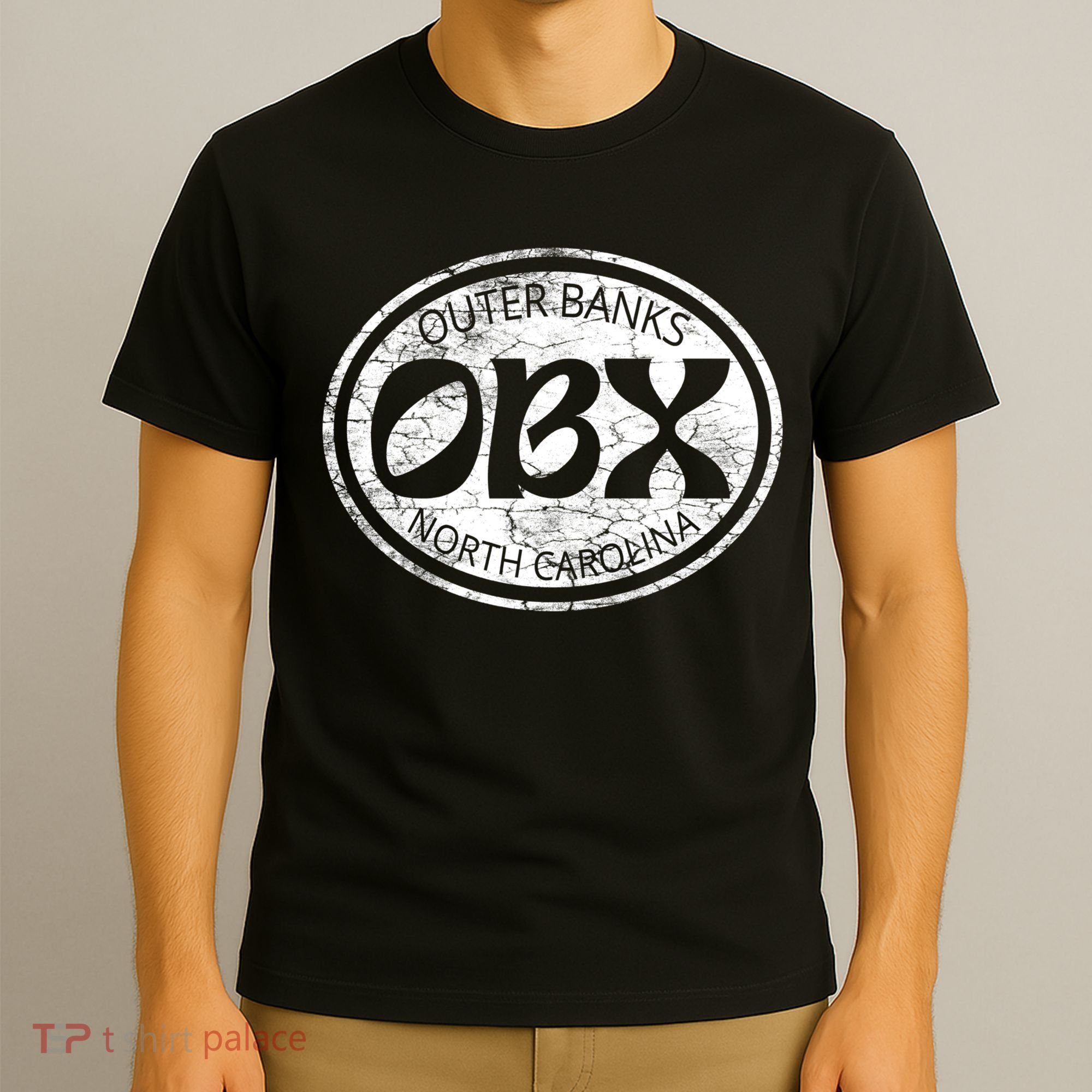 Outer Banks North Carolina Obx Beach Summer Travel Vintage Gift T-Shirt