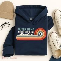 Outer Banks North Carolina NC Beach Hoodie thumb 4