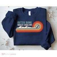 Outer Banks North Carolina NC Beach Sweatshirt thumb 2