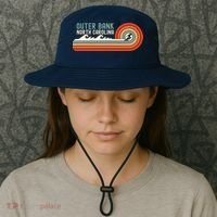 Outer Banks North Carolina NC Beach Bucket Hat thumb 3