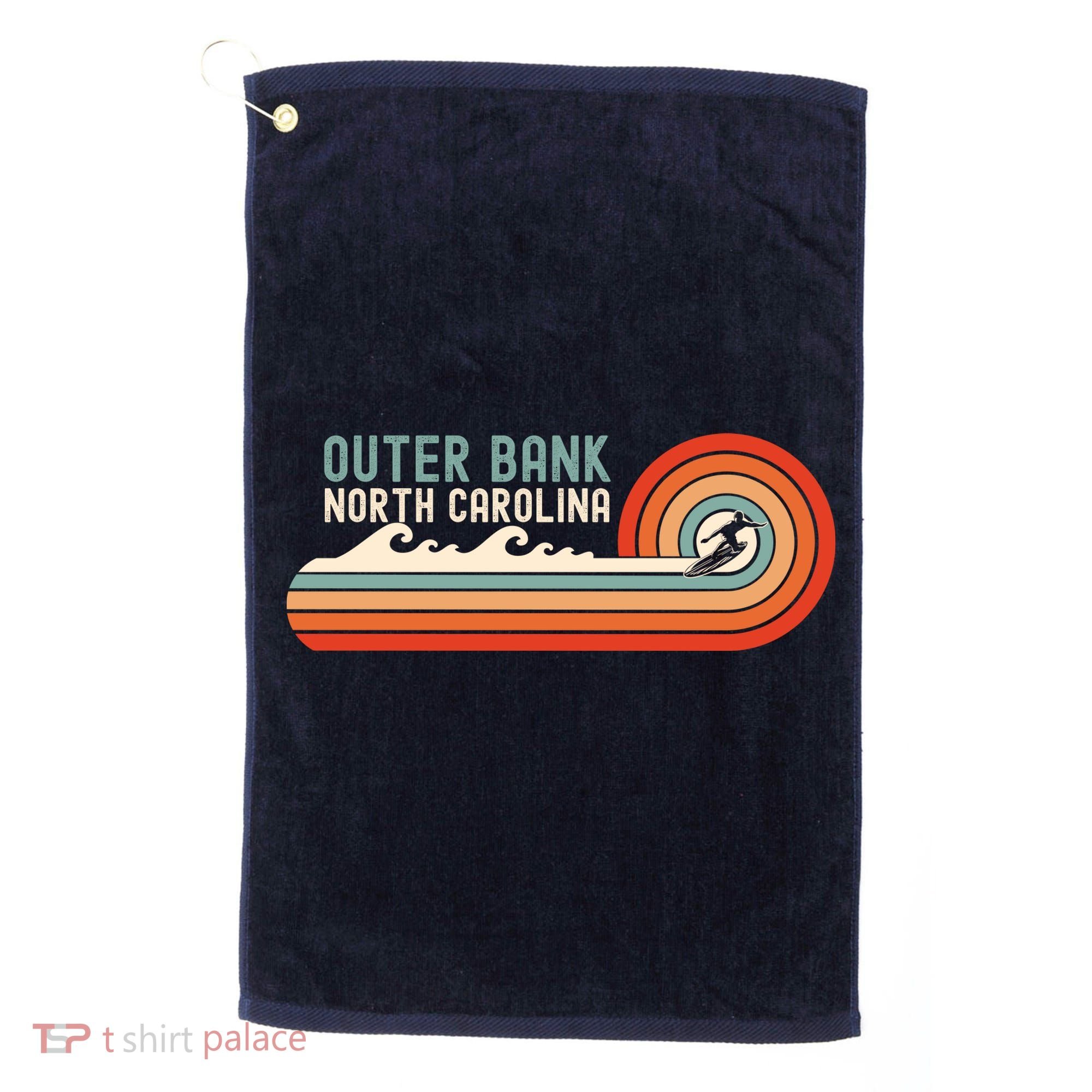 Outer Banks North Carolina NC Beach Golf Towel