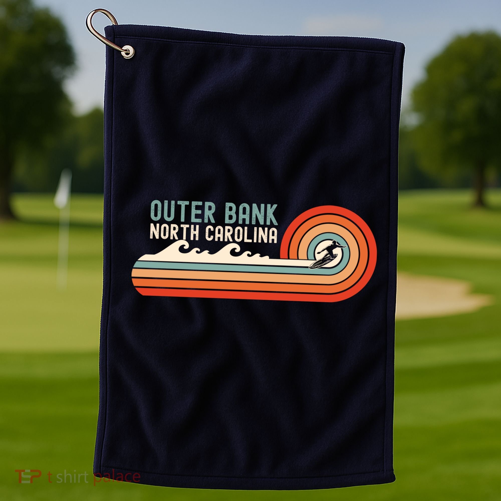 Outer Banks North Carolina NC Beach Golf Towel