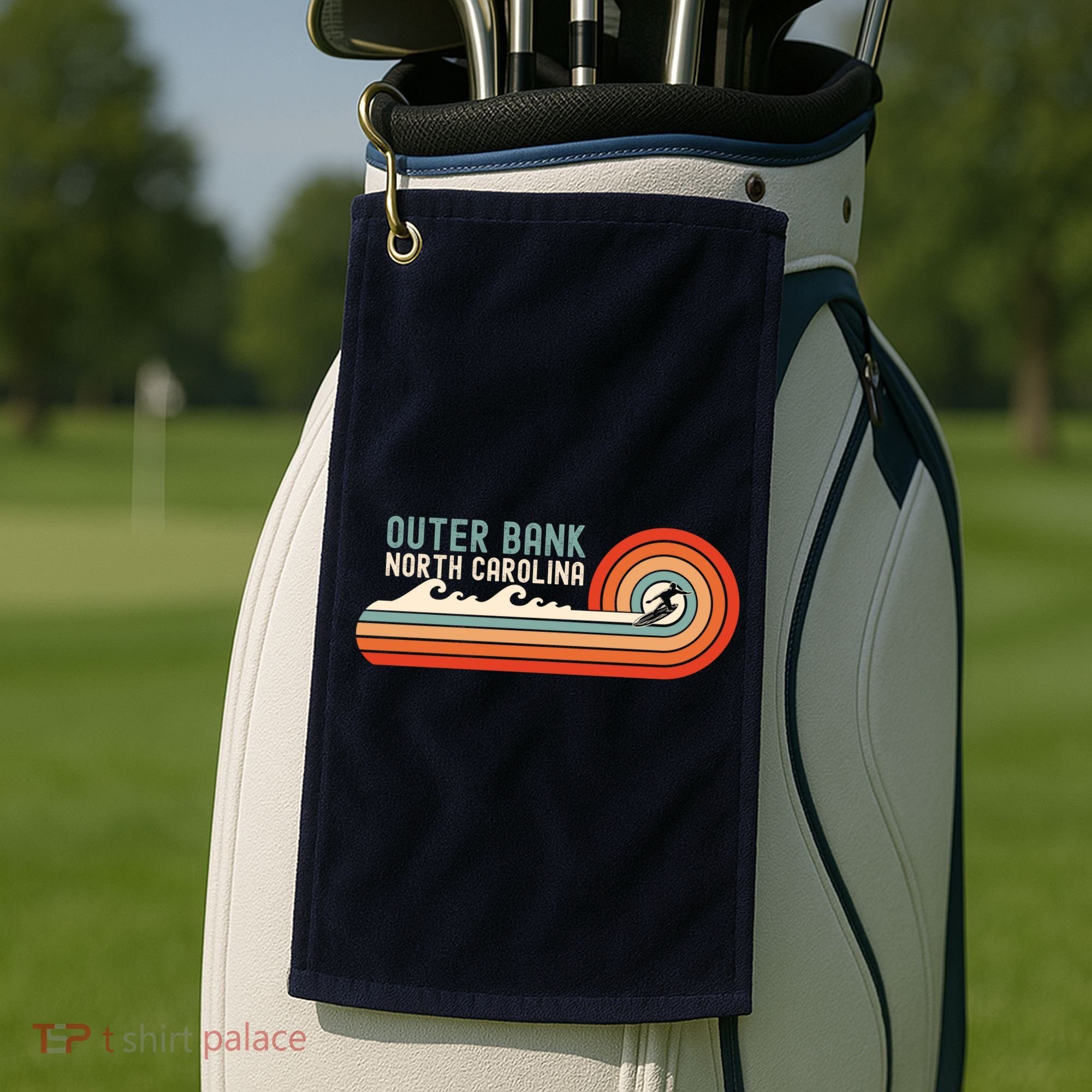 Outer Banks North Carolina NC Beach Golf Towel