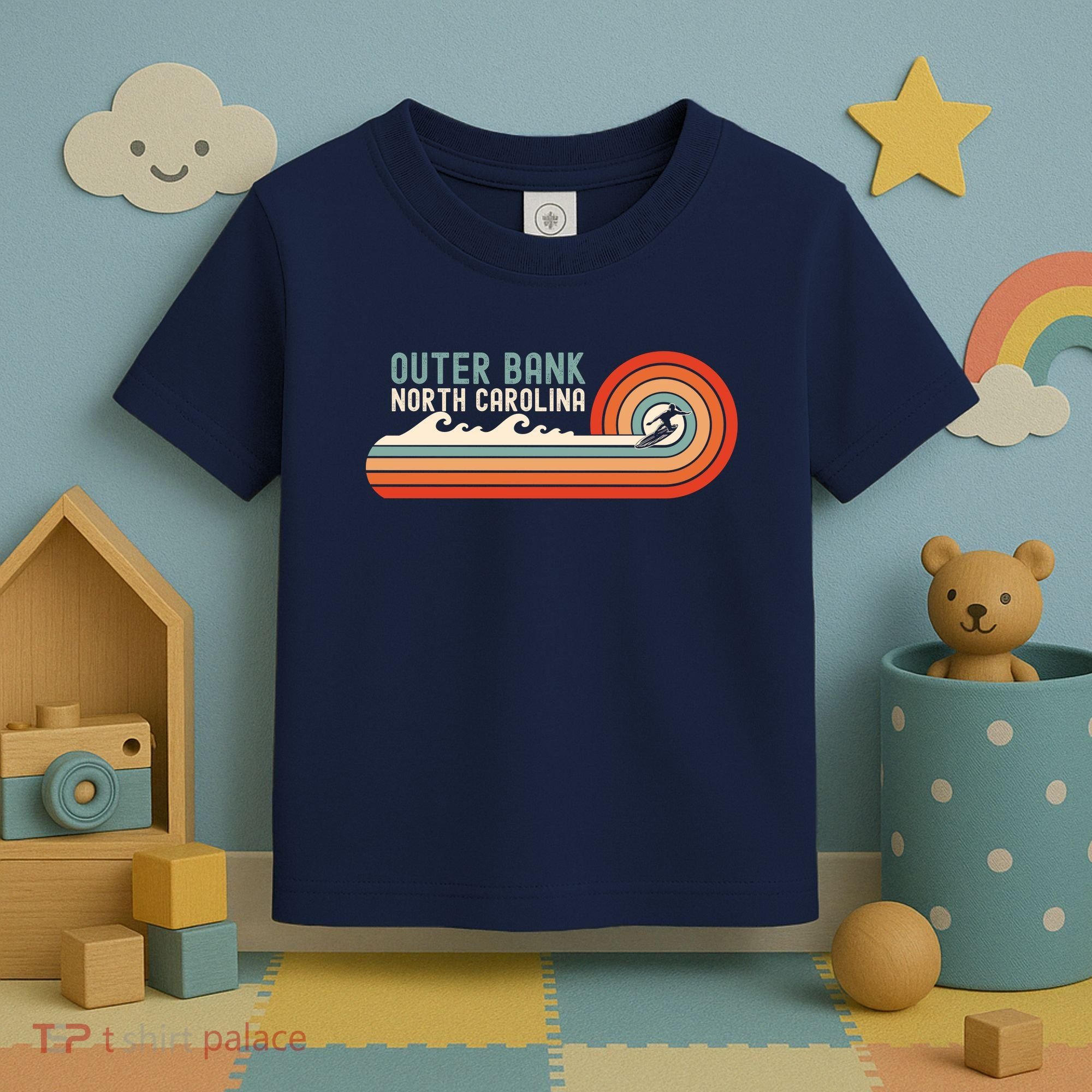 Outer Banks North Carolina NC Beach Toddler T-Shirt
