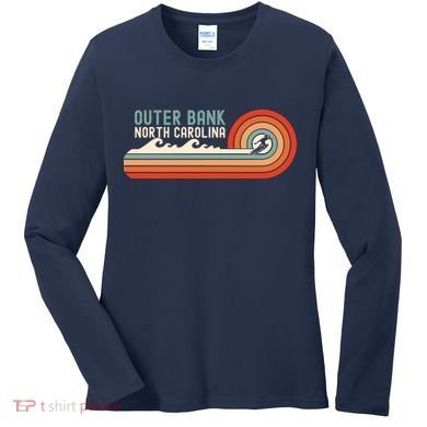 Outer Banks North Carolina NC Beach Women's Long Sleeve Shirt